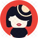 Hat Woman Model Icon