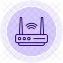 Modem Line Icon Icon