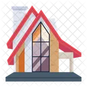 A Flat Vector Of Modern Home Icône