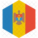 Moldova Flag World Icon