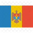 Moldova Flag World Icon