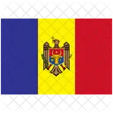 Flag Country Moldova Icon