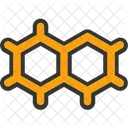 Molecule Hexagons Science Icon