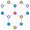 Molecule Bonding Molecule Structure Molecule Network アイコン