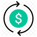 Money Recycle Dollar Icon