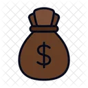 Money Bag Money Cash Icono