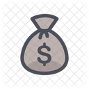 Finance Coin Money Bag Icon