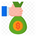 Money Bags Finance Business Icon