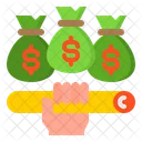 Money Bags Finance Business Icon