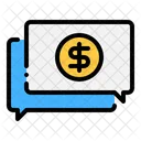 Money chat  Icon