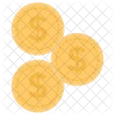 Money Coin Dollar Pile Of Coin Icon