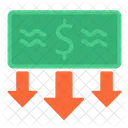 Money Down  Icon