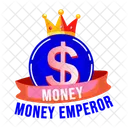 Money Emperor Coin Dollar Icon