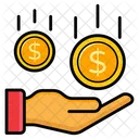 Money Flow Cash Flow Capital Icon