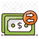 Money Flow Cash Flow Capital Icon