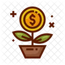 Money Growth  Icon