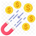 Money Magnet Magnet Dollar Icon