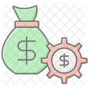 Money Management Lineal Color Icon Icon