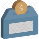 Saving Coin Dollar Icon