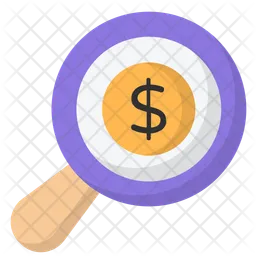 Money Search  Icon