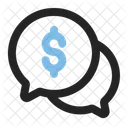 Money talk  Symbol