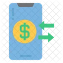 Mobile Smartphone Coin Icon