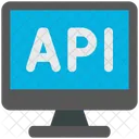 API Application Programmation Icône