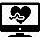 Monitor Ecg Electrocardiograma Icono
