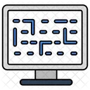 Computer Monitor Desktop Icon