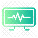 Monitor de ecg  Ícone