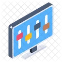 Screen Setting Monitor Setting Display Setting Icon