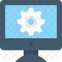 Monitor Settings Configuration Icon