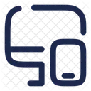 Monitor Smartphone Mobile Setting Icon