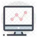 Monitoring System Laptop Icon