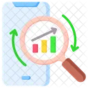 Monitoring Business Analytics Icon