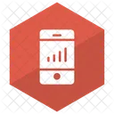 Monitoring System Analytics Graph Icon