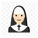 Cristiana Madre Monja Icono