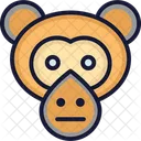 Baboon Macaque Monkey Icon