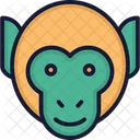 Baboon Macaque Monkey Icon