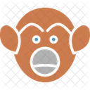 Baboon Macaque Monkey Icon