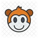 Monkey Face  Icon