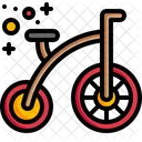 Monocycle Bicycle Clown Icon