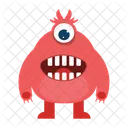 Monster Cartoon Alien Icon