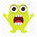 Monster Cartoon Alien Icon