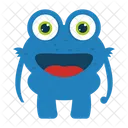 Monster Alien Cartoon Icon