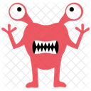 Cartoon Monster Monster Drawing Monster Icon