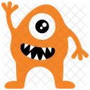 Mazuk Wazowski Horror Monster Cartoon Monster Icon