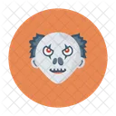 Scull Clown Creepy Icon