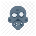 Calavera Diablo Zombi Icono