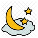 Moon Stars Night Icon